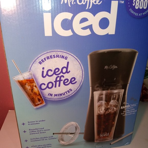 MR. COFFEE Kitchen New Mr Coffee Single Serve Iced Coffee Maker